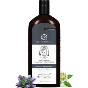The Man Company - Anti-Graying Shampoo + Conditioner (200 Ml)