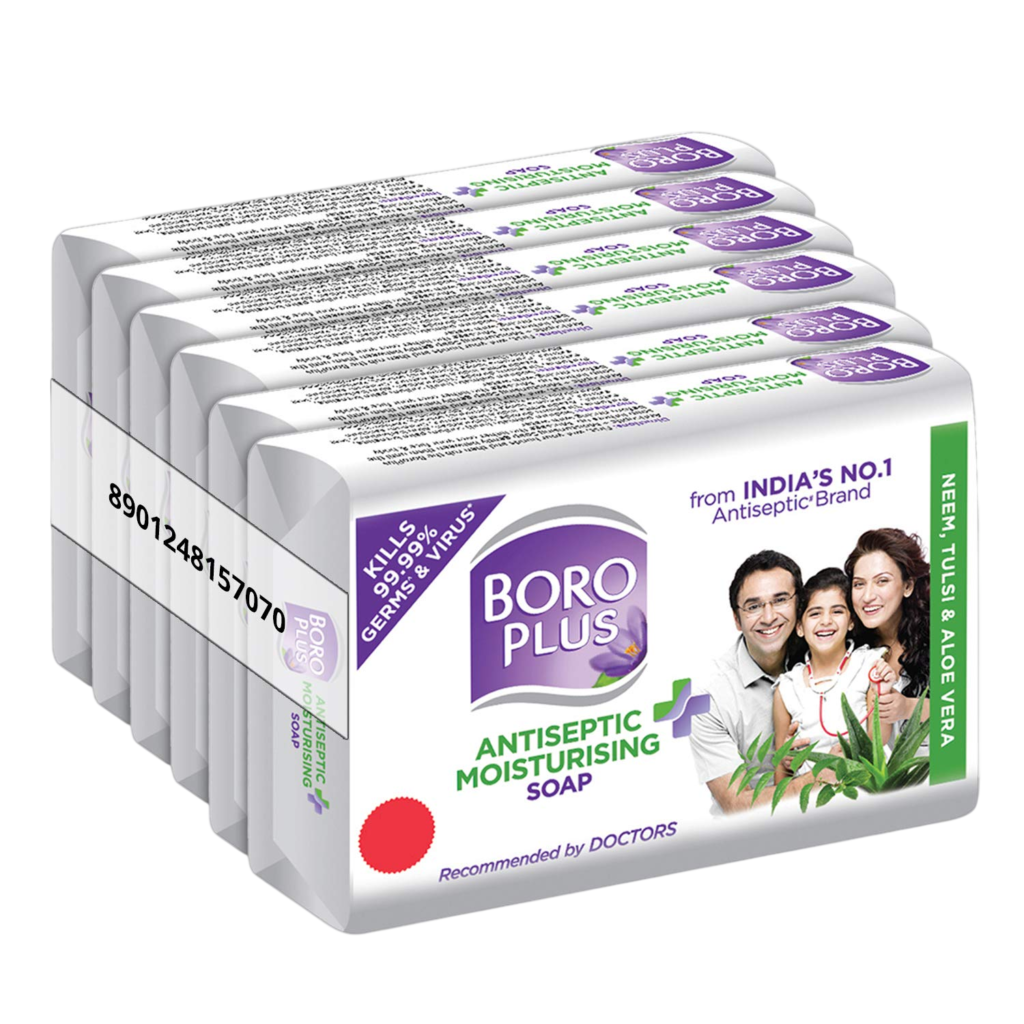 Boroplus – Antiseptic Moisturising Soap (6U X 125Gms)